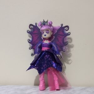 Fantasy Fairy Doll with Purple Wings